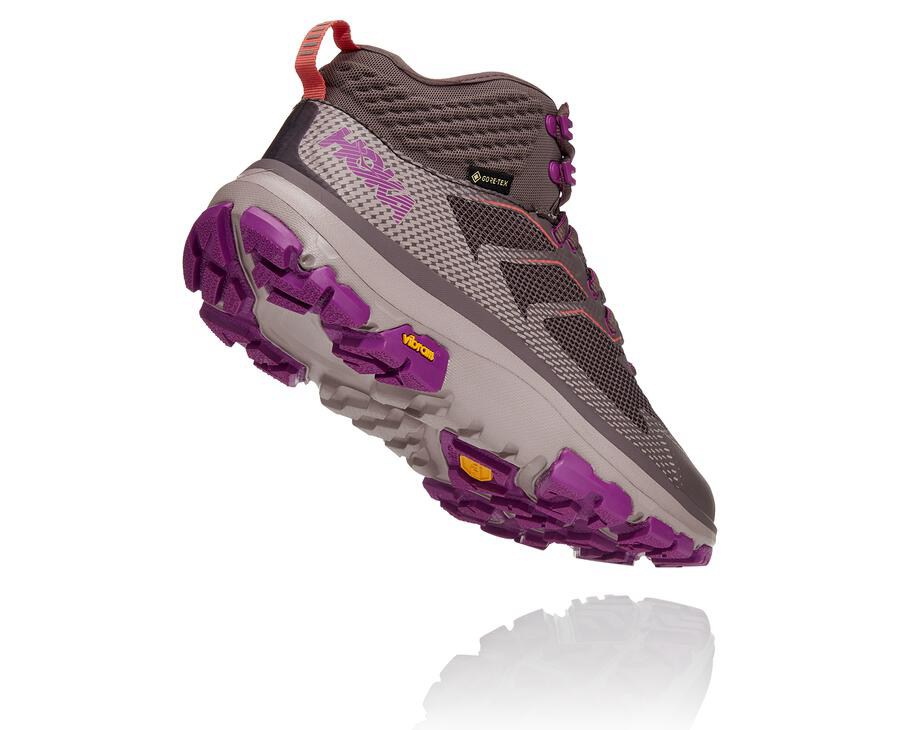 Sapatilhas Hoka One One Feminino Roxo - Toa Gore-Tex - 253-GXTCWH